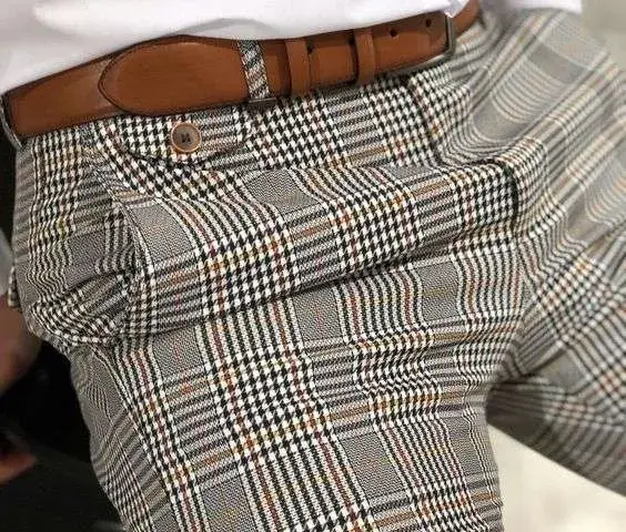 Stylizacja męska spodnie w kratę – jak uniknąć modowych błędów i wyglądać stylowo
